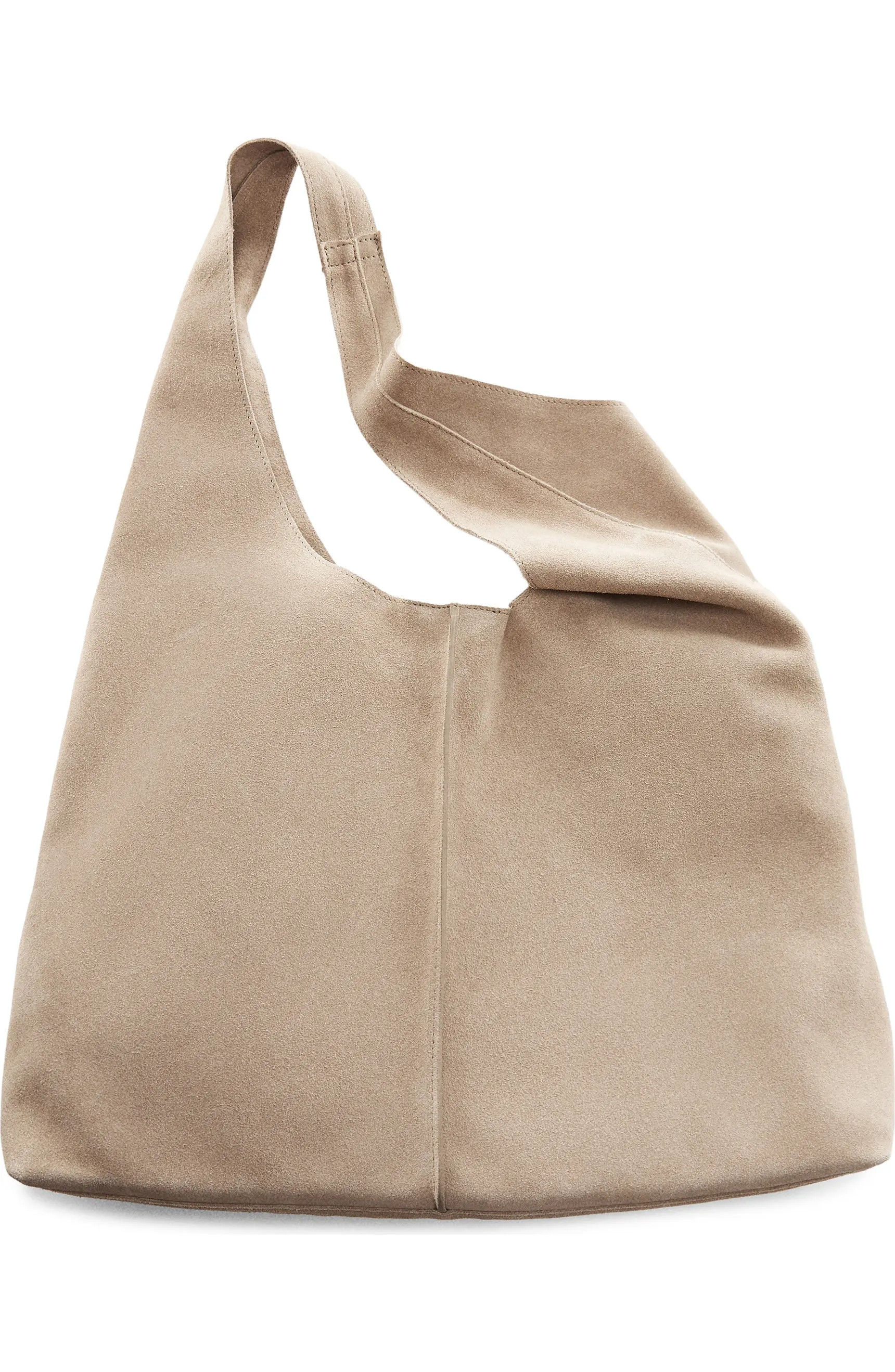 MANGO Suede Shopper Bag | Nordstrom | Nordstrom