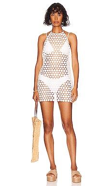 Lovers and Friends Genesis Mini Dress in White from Revolve.com | Revolve Clothing (Global)