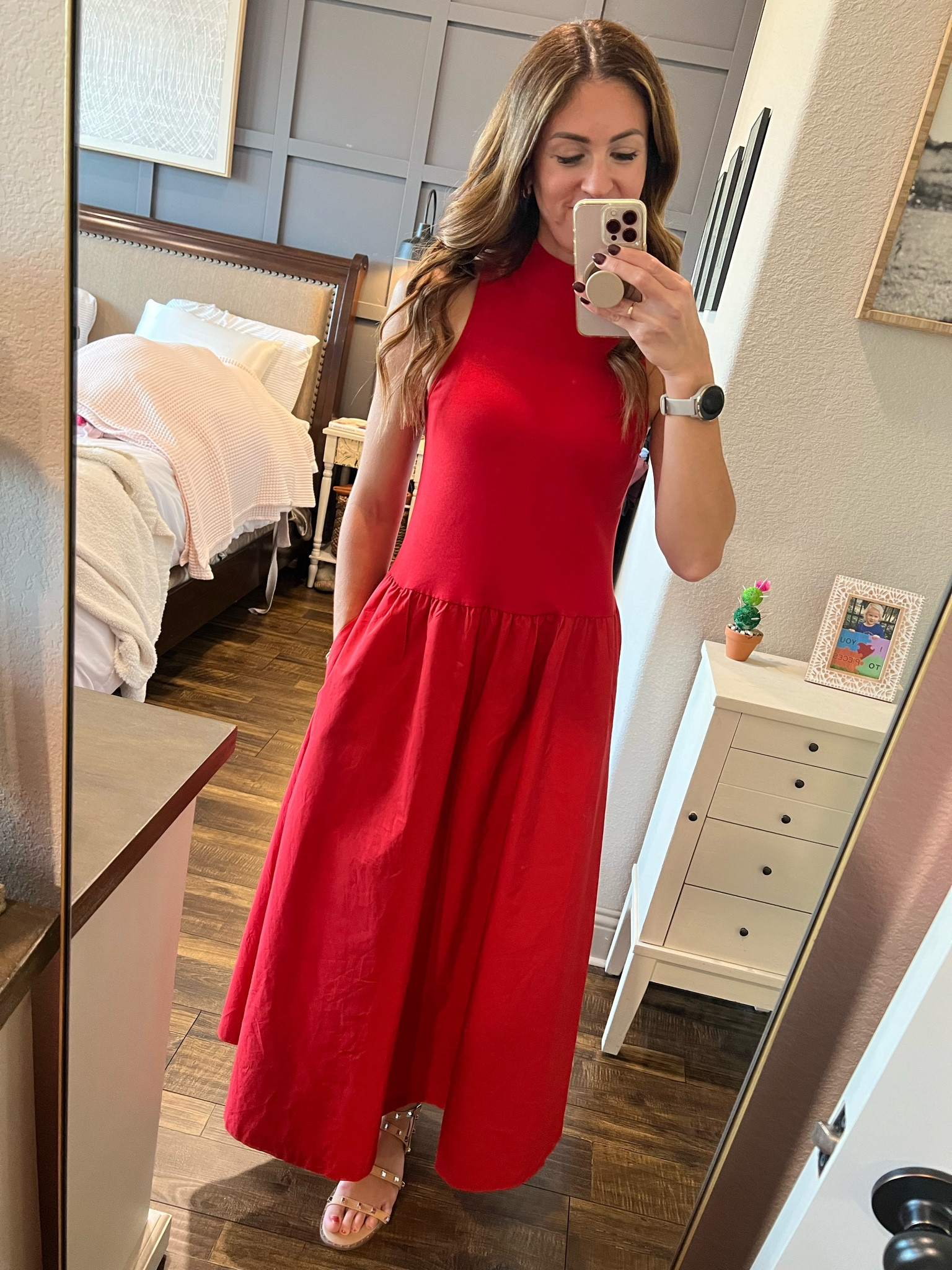 I’ve gotten so many compliments in this, each time I’ve worn it the last month! Love the waistline and pockets. It’s effortless and perfect for transitioning into fall. Comes in red, black, and [mustard] brown. 

#LTKFindsUnder100 #LTKWorkwear #LTKStyleTip