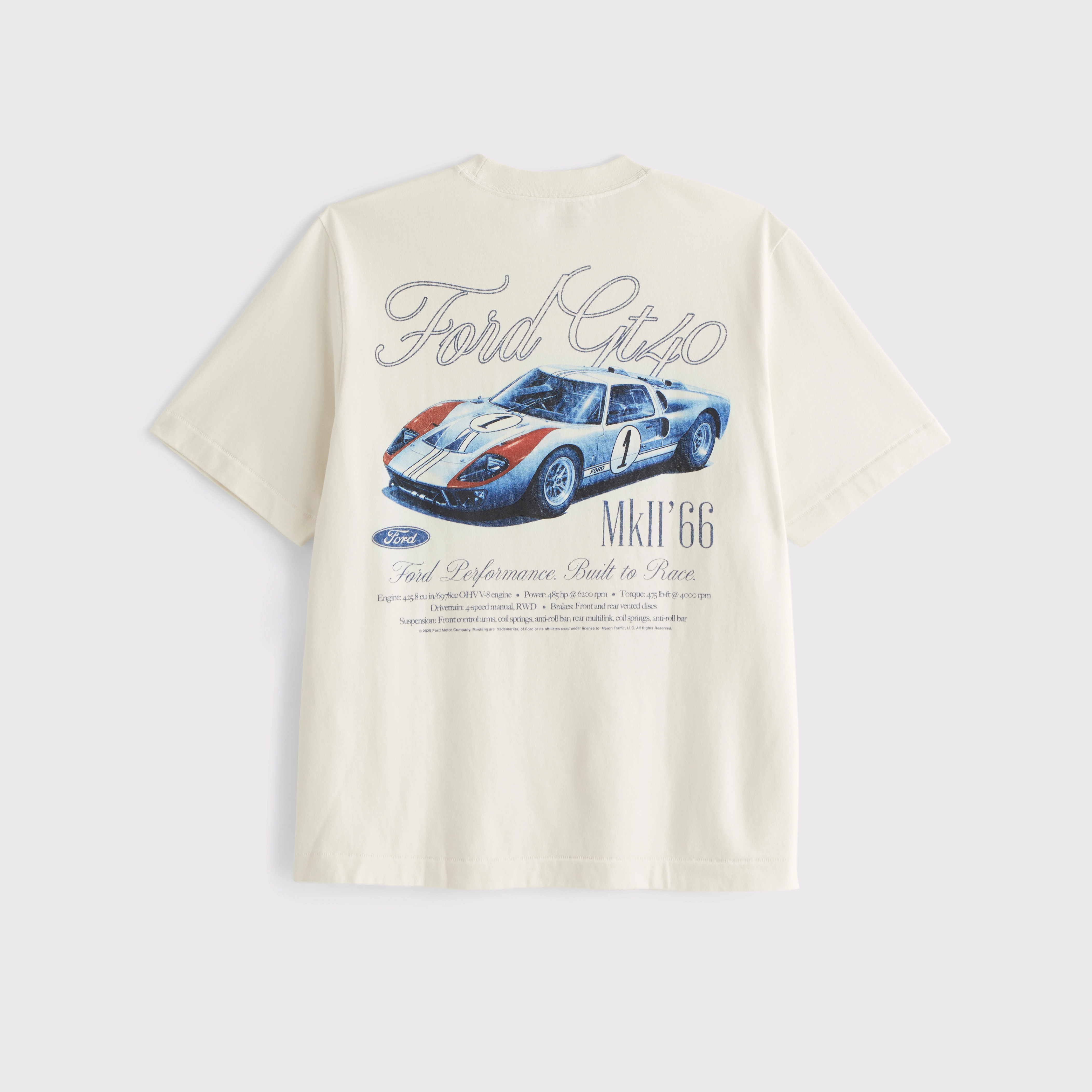 Premium Heavyweight 2.0 Ford Graphic Tee | Abercrombie & Fitch (US)