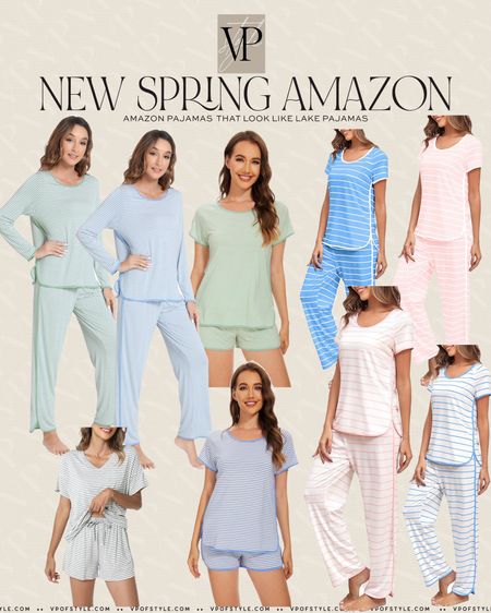 New amazon pajama set finds that look like Lake pajamas. These are sure to go fast! Run tts. Buttery soft fabric  

#LTKstyletip #LTKover40 #LTKfindsunder50