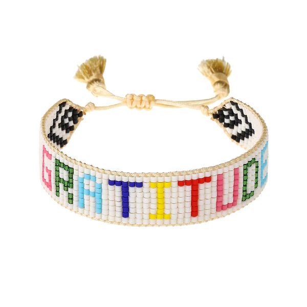 Rainbow Gratitude Beaded Bracelet | HART