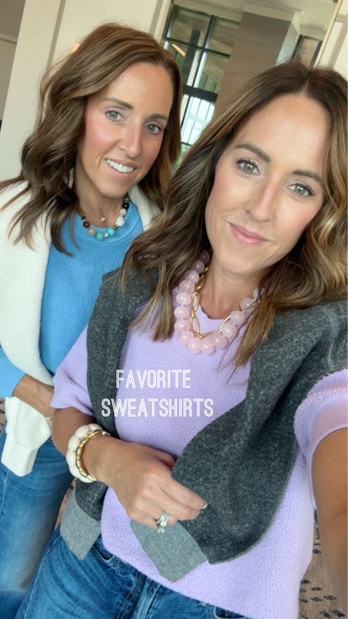 The best not-so-basic sweatshirt. 
Elevated fit with a pretty inside/out texture
Size up. M here

#LTKgrwm #LTKmomlife #LTKSeasonal