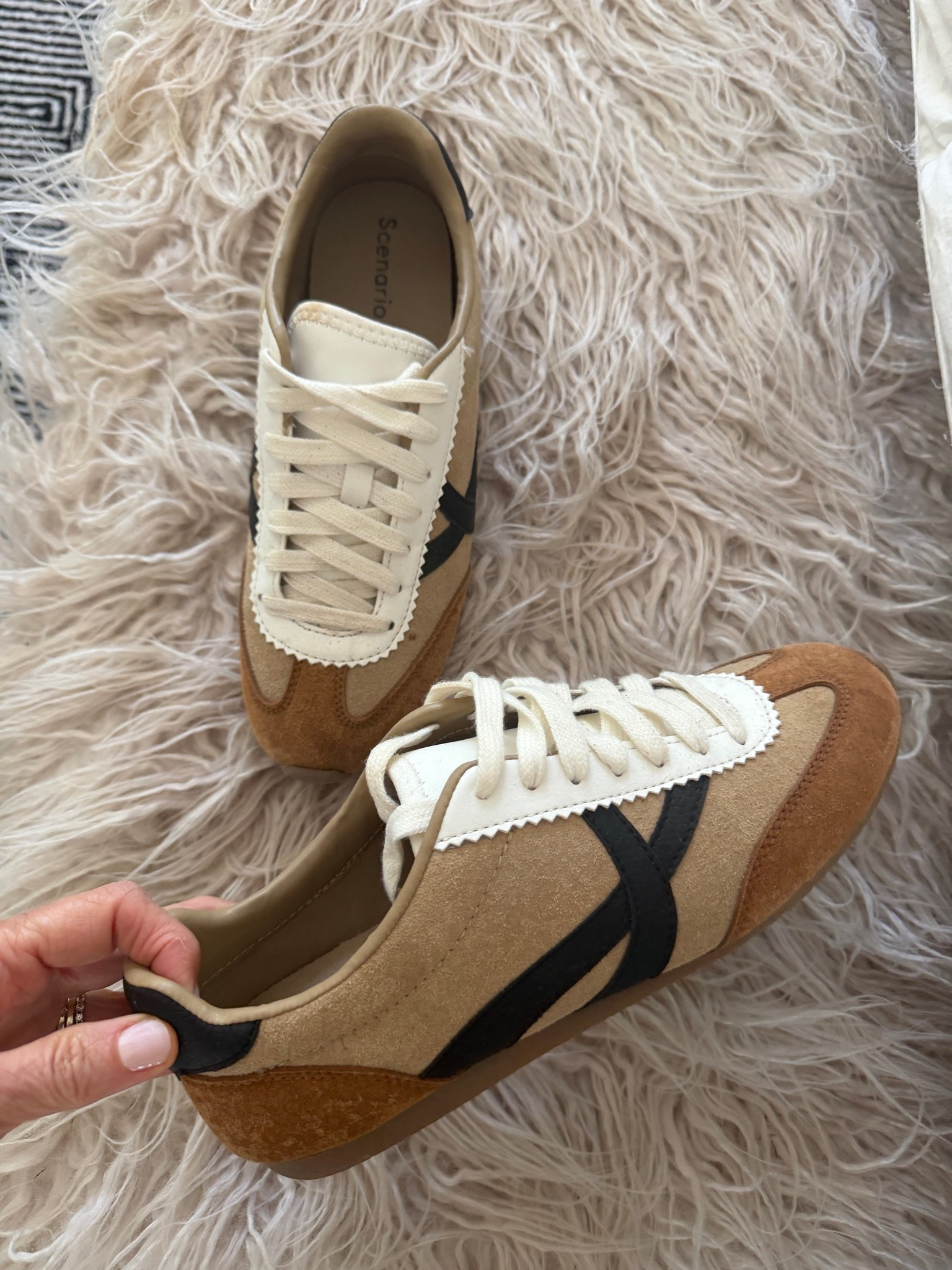 Cute new shoes and the price is amazing! I’m between a 7.5 and an 8 and sized up to an 8! Other color options available

#LTKOver40