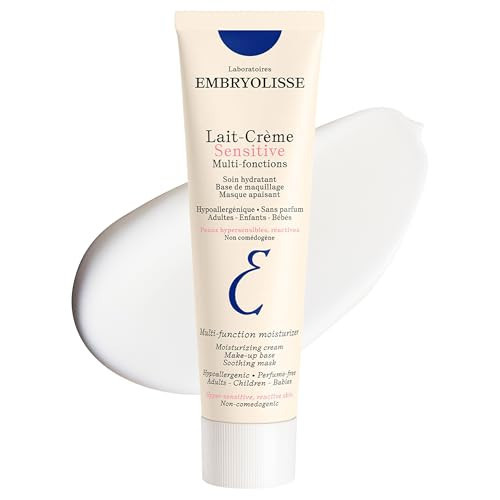 Embryolisse Lait Creme Sensitive Moisturizer. Hypoallergenic Face & Body Cream for All Skin Types With Aloe Vera & Shea Butter. Fragrance Free & Suitable for Sensitive Skin, 1.01 Fl Oz | Amazon (US)