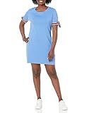 Tommy Hilfiger Women's Tie Sleeve T-Shirt Dress, French Blue Ties, Small | Amazon (US)