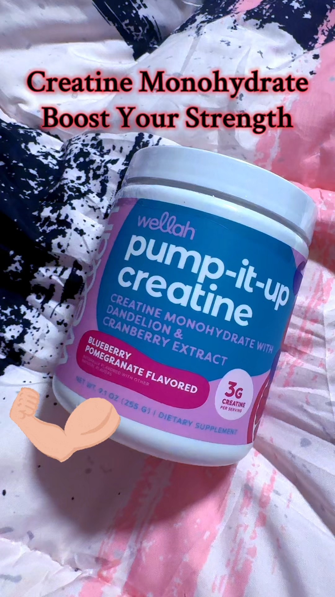 Wellah Creatine | Creatine Monohydrate Suplement | 3g of Creatine Per Serving | 100
Servings

#LTKselfcare #LTKActive #LTKfitnessgoals