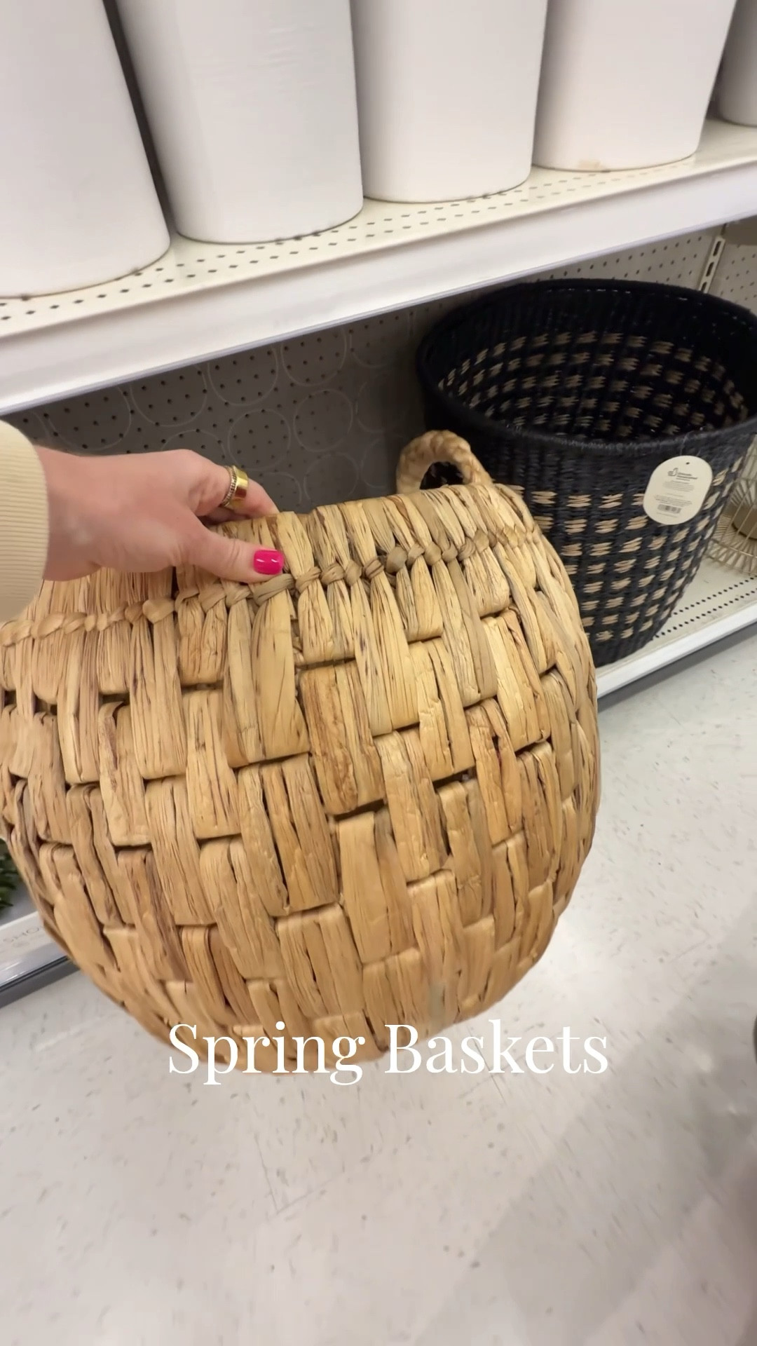 New collection of spring baskets. I would use these for plants, flowers, blankets and miscellaneous storage to keep things tidy  

#LTKmomlife #LTKHome #LTKSeasonal
