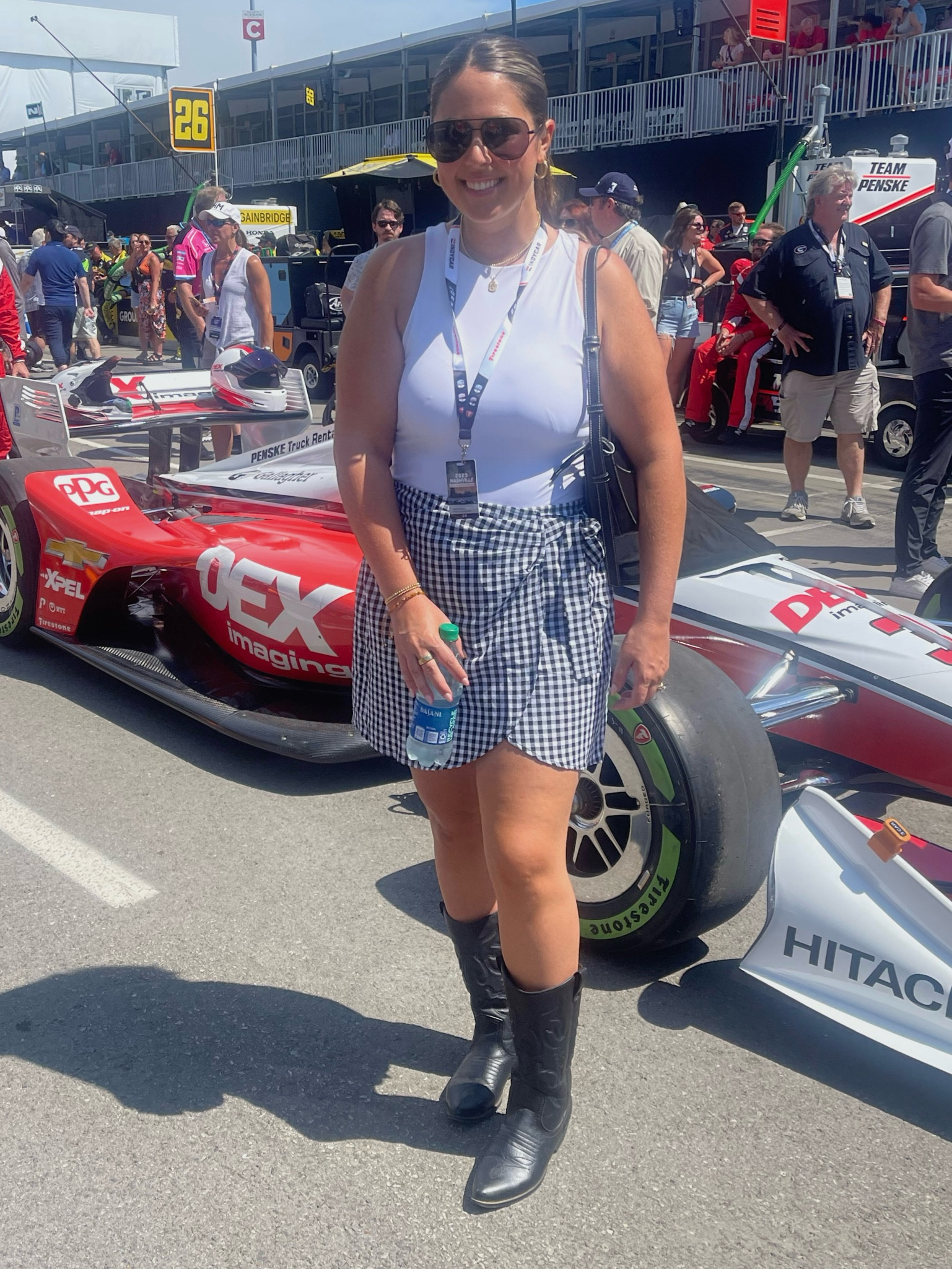 Nashville Grand Prix outfit! 