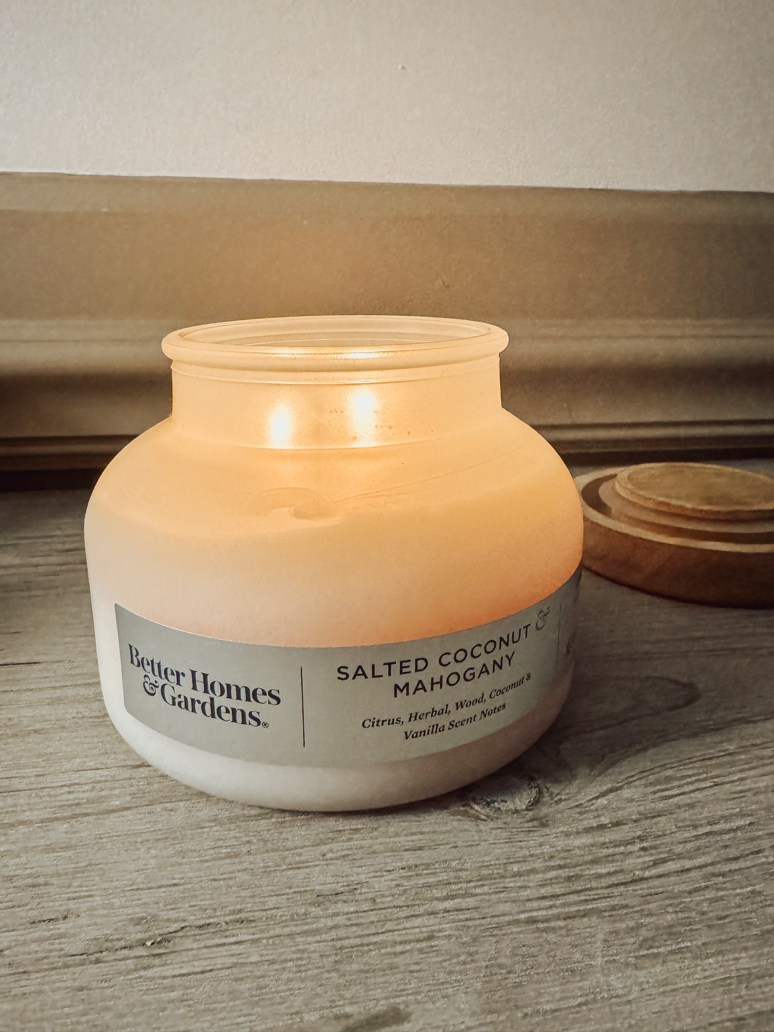 Walmart really outdid themselves with this candle! The salted coconut mahogany has such a subtle clean smell. I also bought the leather scented one for my husband’s office  

#LTKHoliday #LTKGiftGuide #LTKSeasonal
