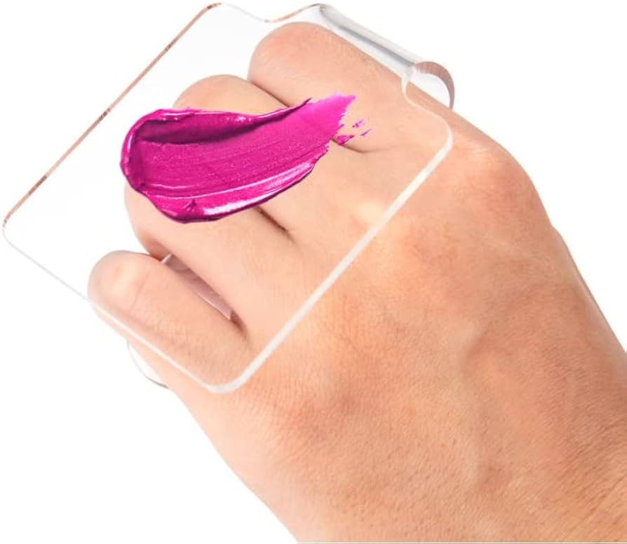 1 PCS Hand Makeup Mixing Palette Makeup Hand Palette Acrylic Nail Art Manicure Palette Eyeshadow ... | Amazon (US)
