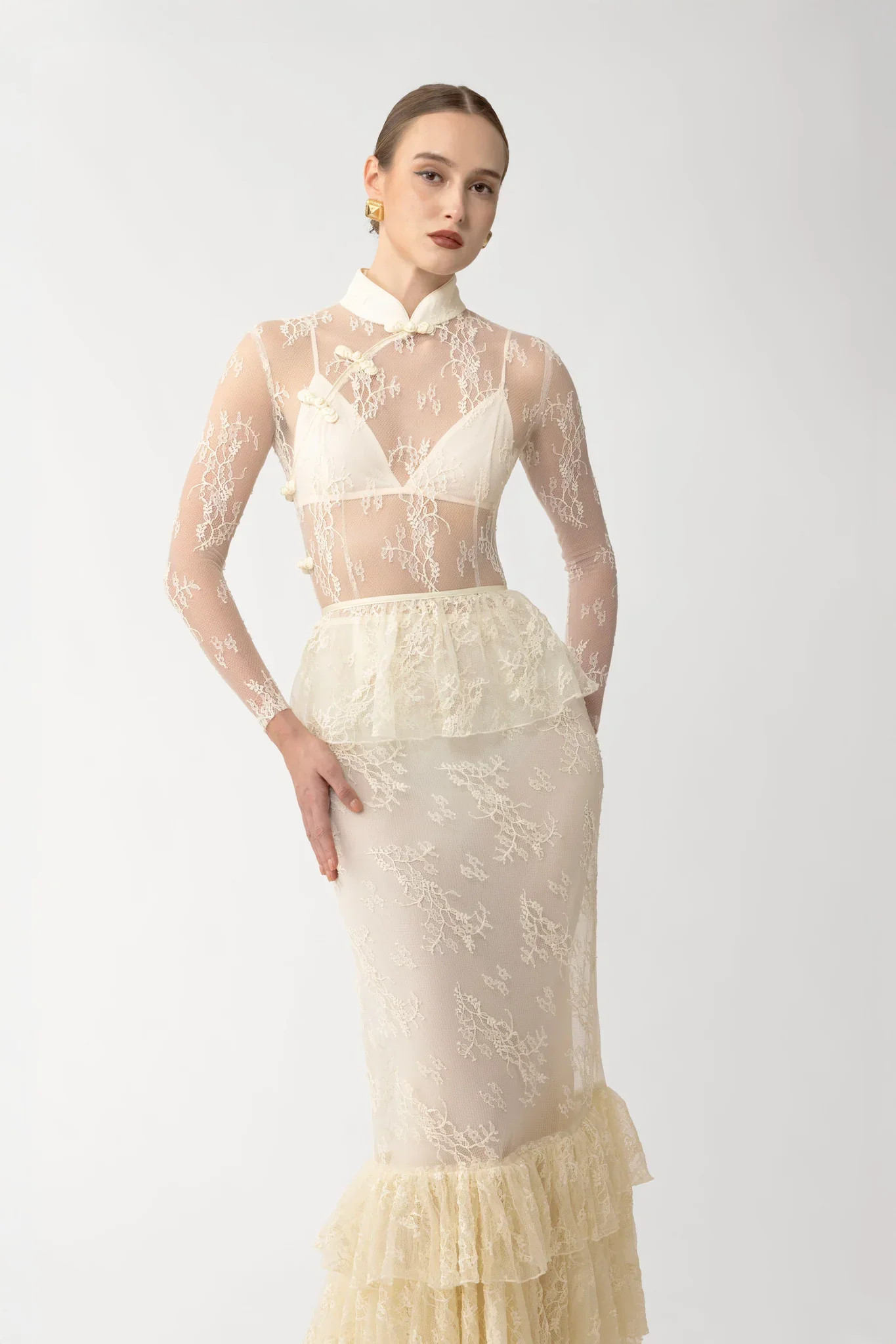 Rosie Lace Bodysuit | Sau Lee