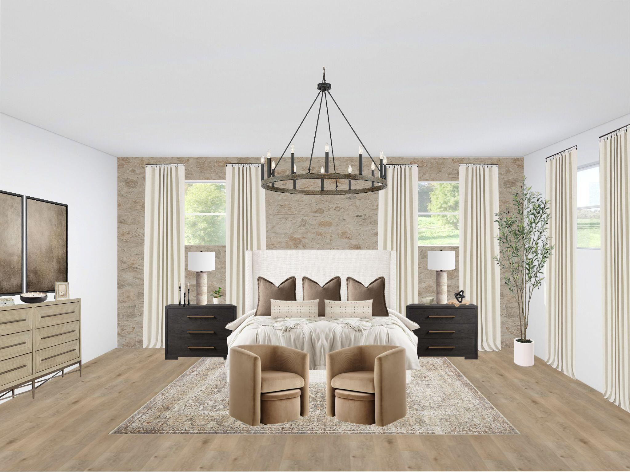 This bedroom is coming together so well. Loving all the warm neutrals and how cozy but elevated it feels. 

 #LTKHome #LTKSaleAlert