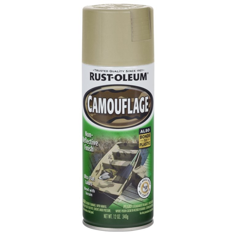 Sand, Rust-Oleum Camouflage 2X Ultra Cover Spray Paint-339004, 12 oz | Walmart (US)