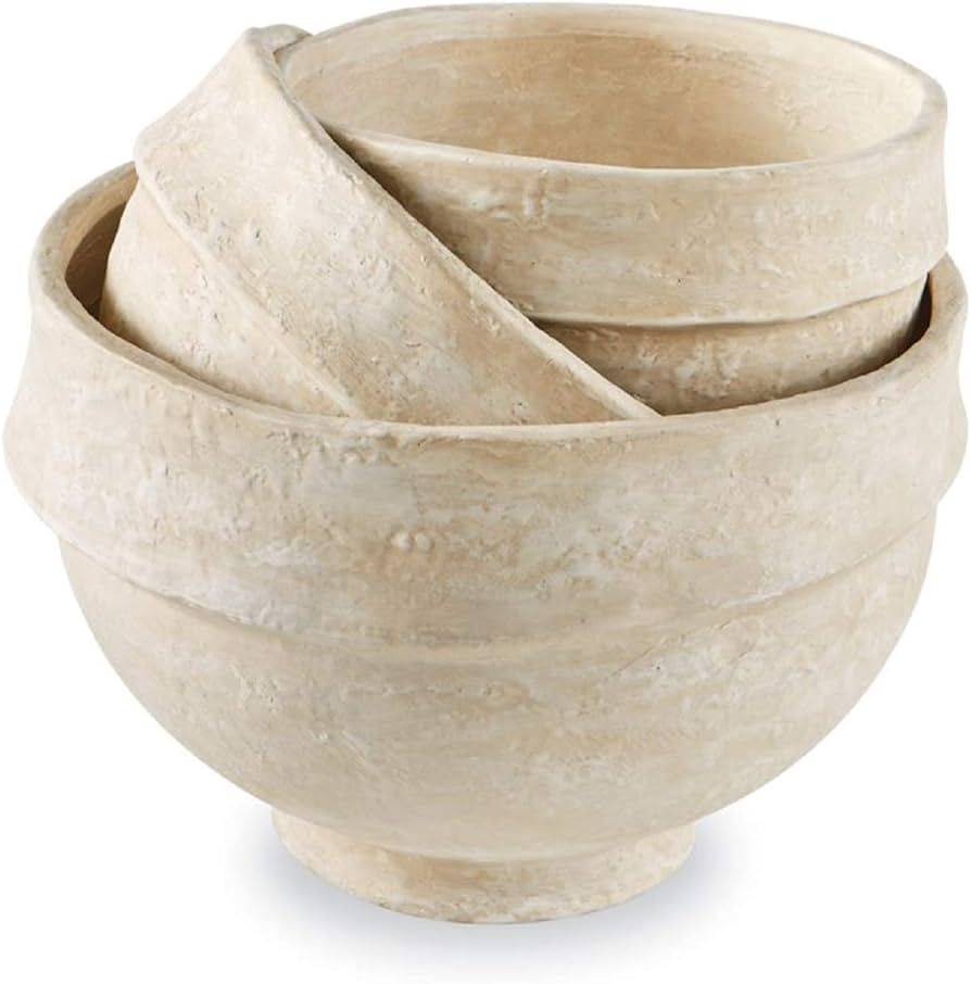 Mud Pie Paper Mache Bowl Nested Set | Amazon (US)