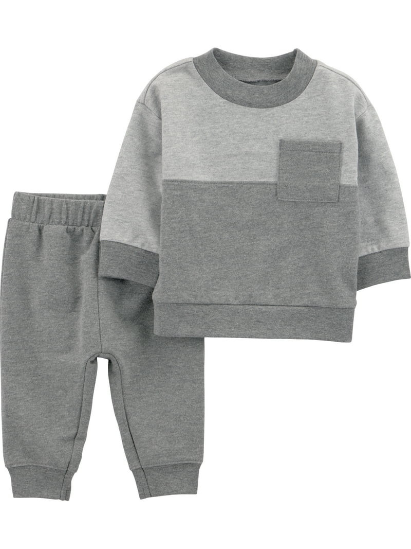 Carter's Child of Mine Baby Boy Outfit Set, 2-Piece, Sizes 0/3-24 Months | Walmart (US)