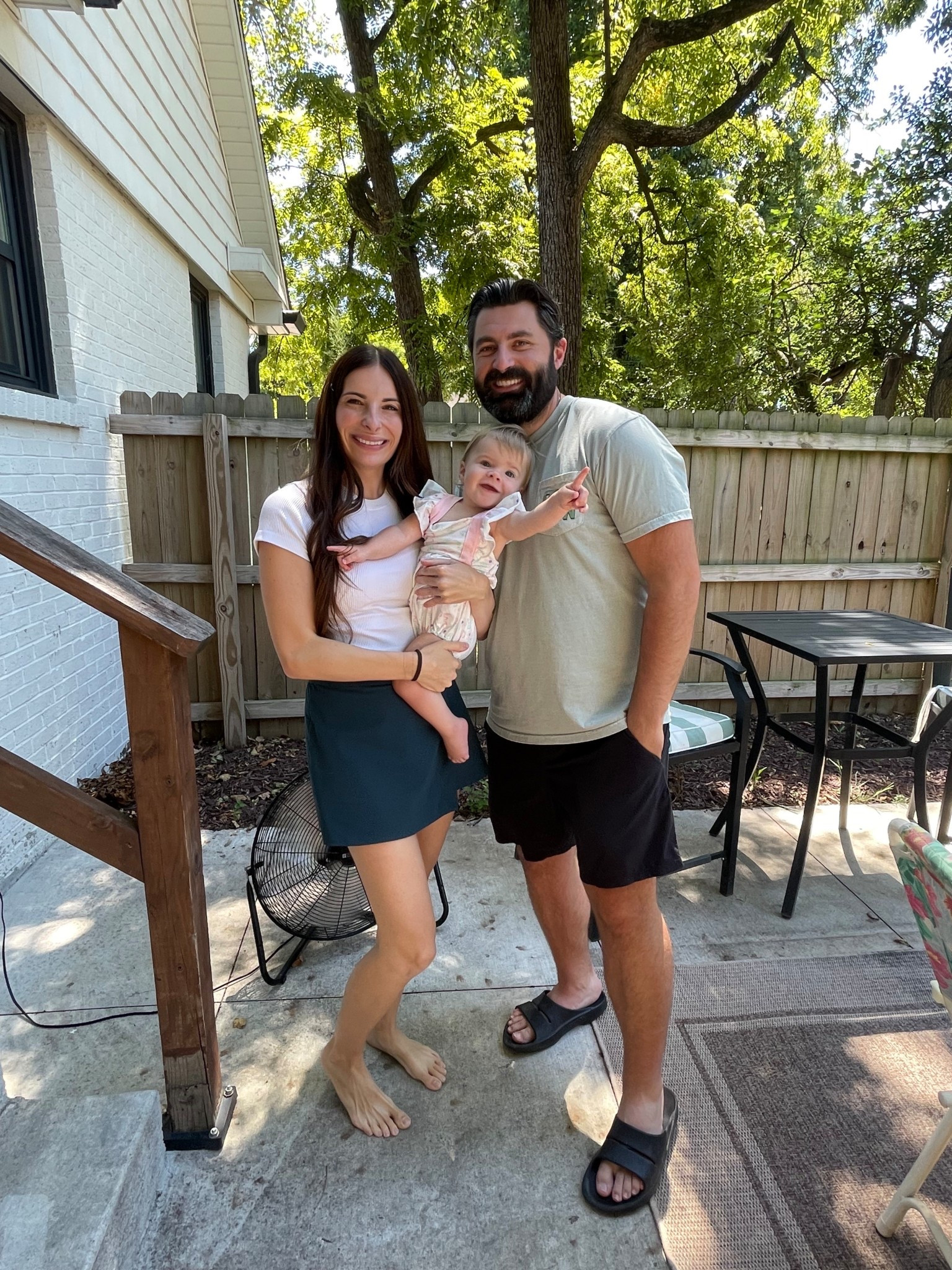 Easy mama on the go outfit featuring this cute green skort from vuori paired with a simple white tee. Wore this for vivi’s first birthday party! I’m wearing size medium, but I still have LOTS of room, so probably should have gotten size small! 

#LTKActive #LTKFindsUnder100 #LTKStyleTip