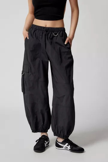 UO Jana Nylon Balloon Cargo Pant | Urban Outfitters (US and RoW)