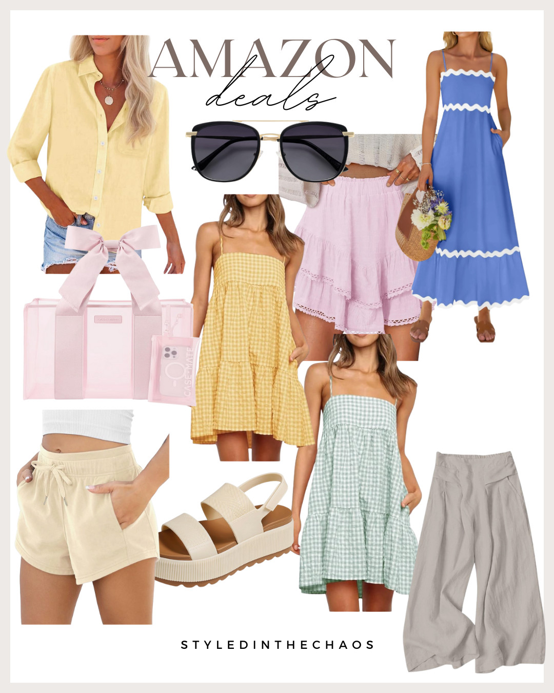 amazon deals 
butter yellow 
terry cloth shorts 
beach bag 
vacation outfits  

 #LTKSaleAlert #LTKFindsUnder50 #LTKStyleTip