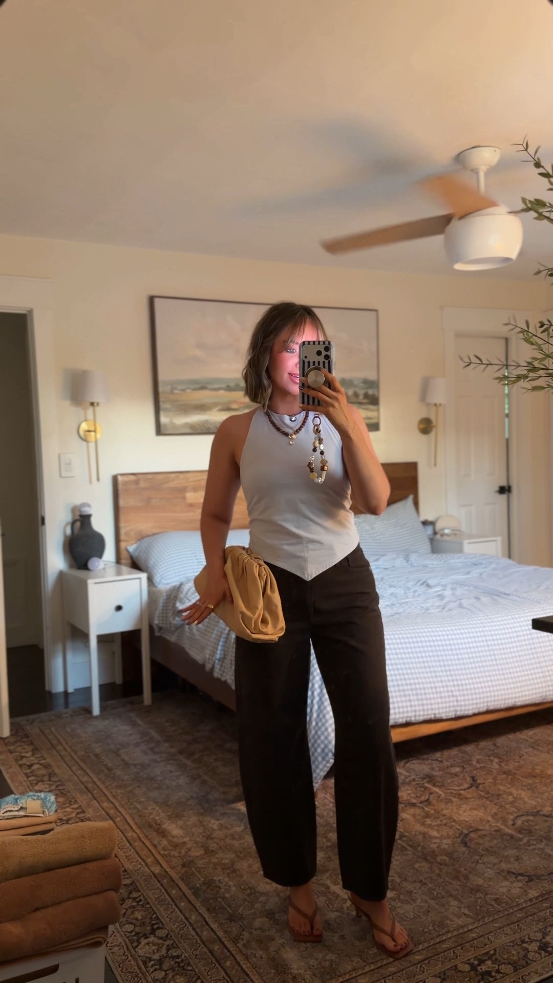 Yesterday’s outfit for girls night out 🤎 these jeans are on sale for under $30 and are the BEST barrel jeans I’ve ever worn! I also grabbed the med wash denim. I have a 4 and also a 6 in them, they’re TTS and super stretchy! Top is a faveeee ya’ll already know. 

Aerie, universal threads, target jeans, Labor Day weekend sale, sale, dolce vita heels

#LTKootd #LTKgrwm #LTKSaleAlert