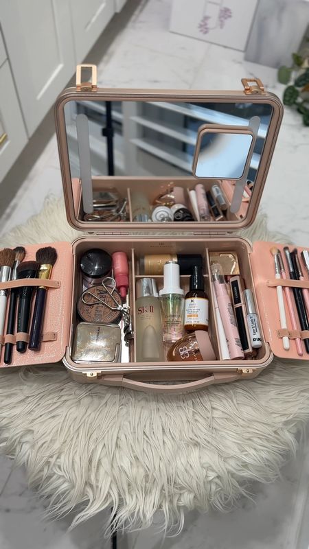 Packing my @beautifect beauty luggage with me. This beauty box come with a built in light up mirror. So perfect for travel or at home use. Valentine’s day gift guide for all beauty lovers. 

#LTKtravel #LTKbeauty #LTKGiftGuide