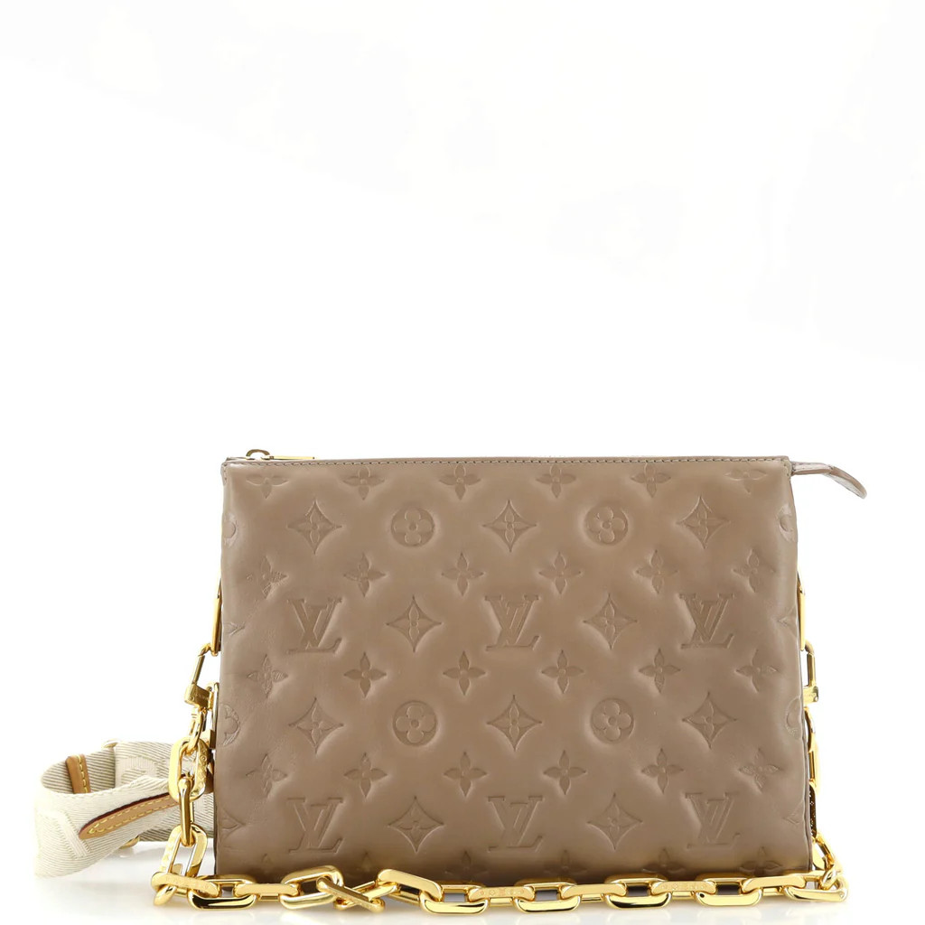 Coussin Bag Monogram Embossed Lambskin PM | Rebag