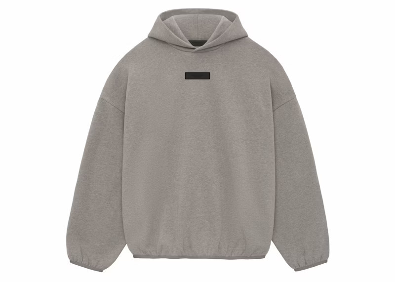 Fear of God Essentials Core Collection Hoodie Heather Grey | StockX
