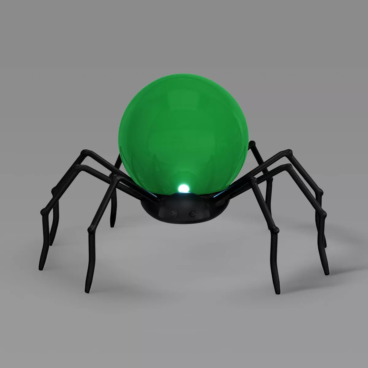 Lit Metal Spider with Plastic Ball Figurine - Hyde and EEK! Boutique™ Dark Green | Target