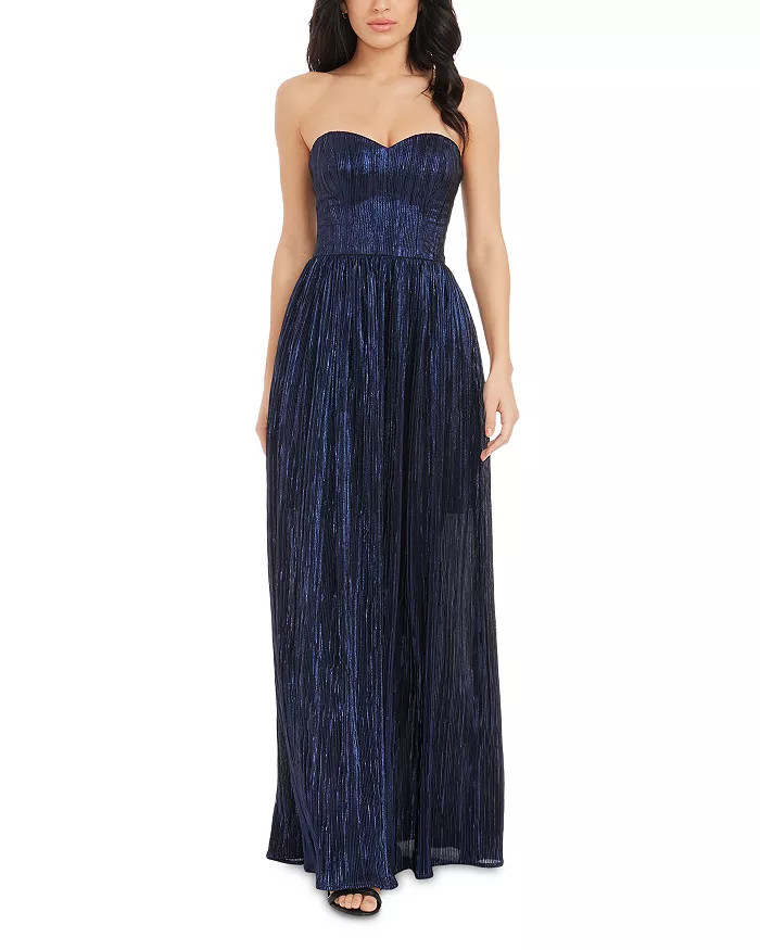 Dress the Population Audrina Pliss&eacute; Maxi Gown Back to results -  Women - Bloomingdale's | Bloomingdale's (US)