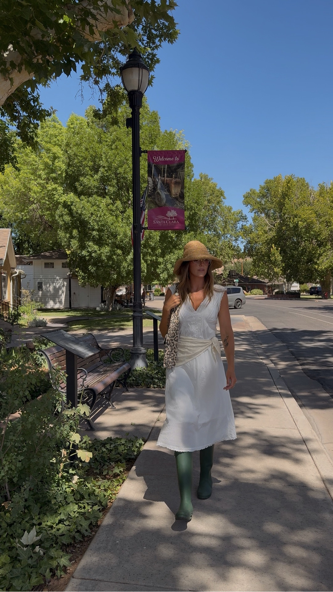 Outfit of the day visiting our favorite fruit stand 🐄🍓🧺☀️ Talking through the details because these pieces deserve it ✨ #OOTDInspo #StyleDetails #LTKStyle
