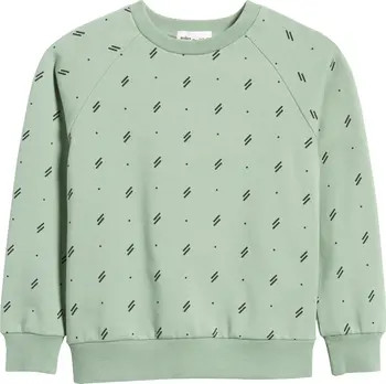 Kids' Abstract Print Stretch Organic Cotton Sweatshirt | Nordstrom