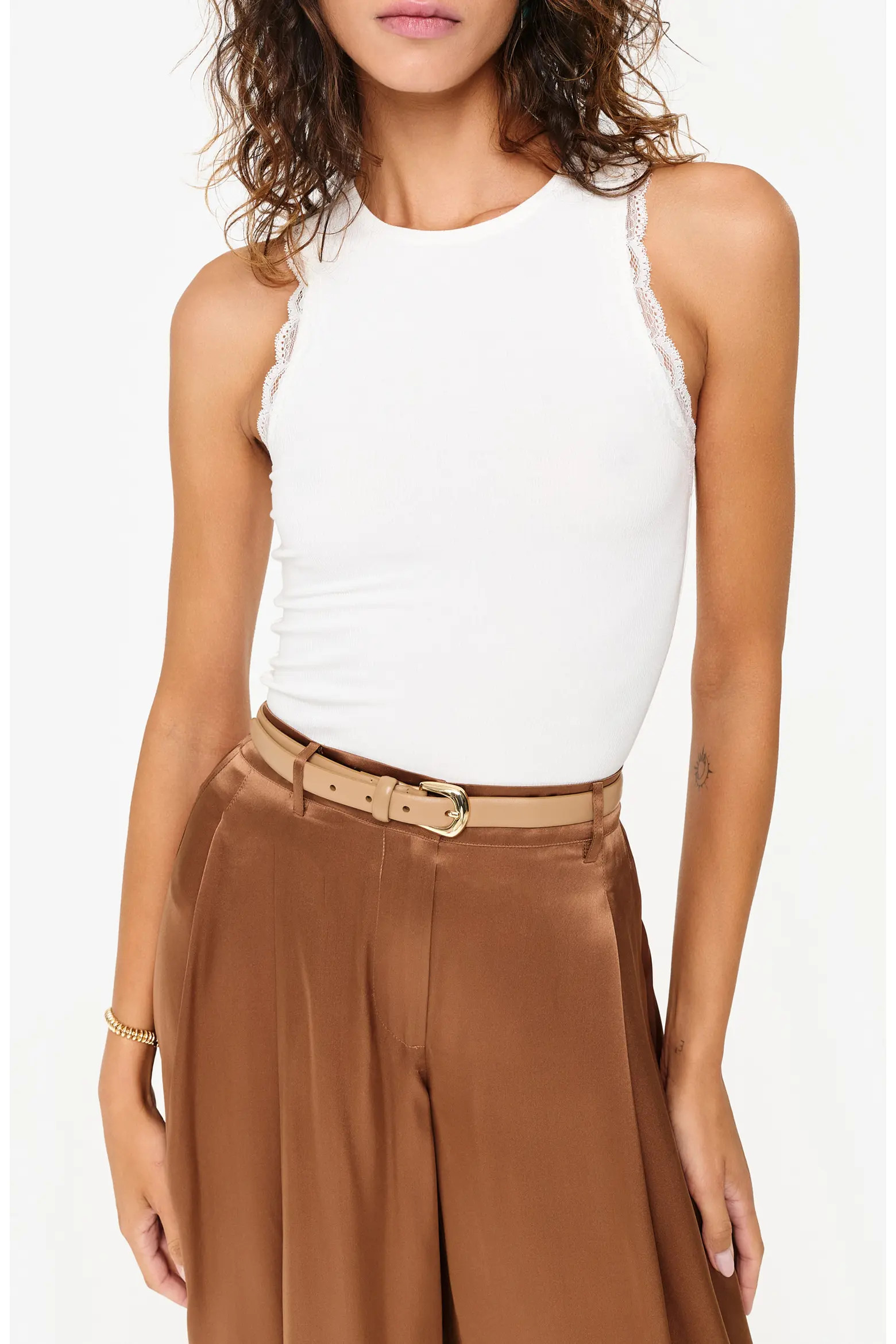 Rian Lace Rib Tank (Women) | Nordstrom | Nordstrom