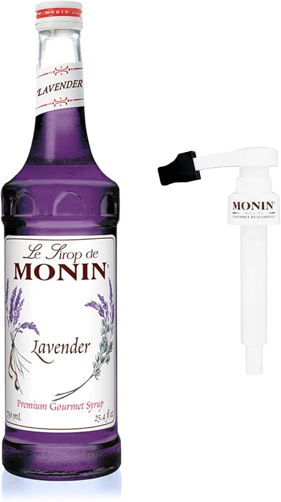 Monin - Lavender Syrup Box Set, Aromatic and Floral, Natural Flavors, Great for Cocktails, Lemona... | Amazon (US)