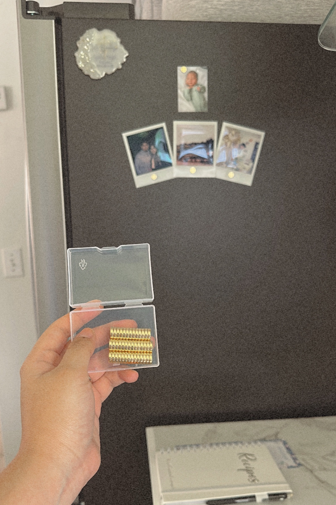 ✨ Fridge Magnets ✨ 
Simple small magnets for your fridge. They are so small and minimalist that you can’t even see them. 

#LTKstyletip #LTKfamily #LTKhome