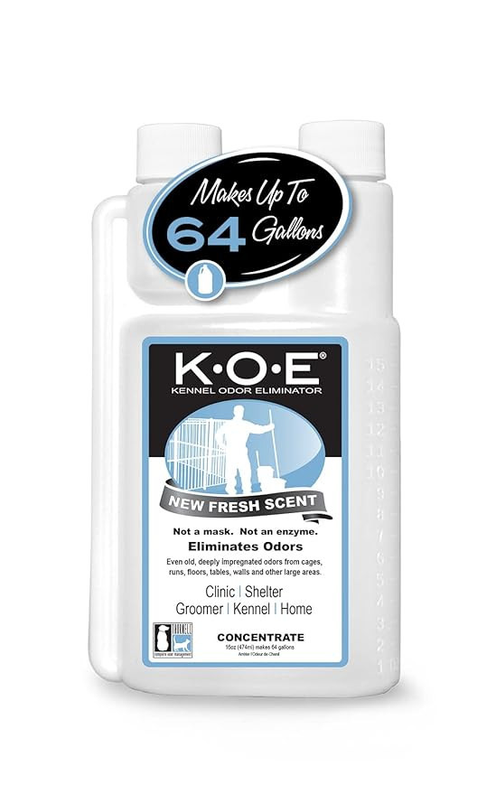 Odorcide K.O.E Kennel Odor Eliminator Concentrate – For Cages, Runs & More – For Home & Kenne... | Amazon (US)