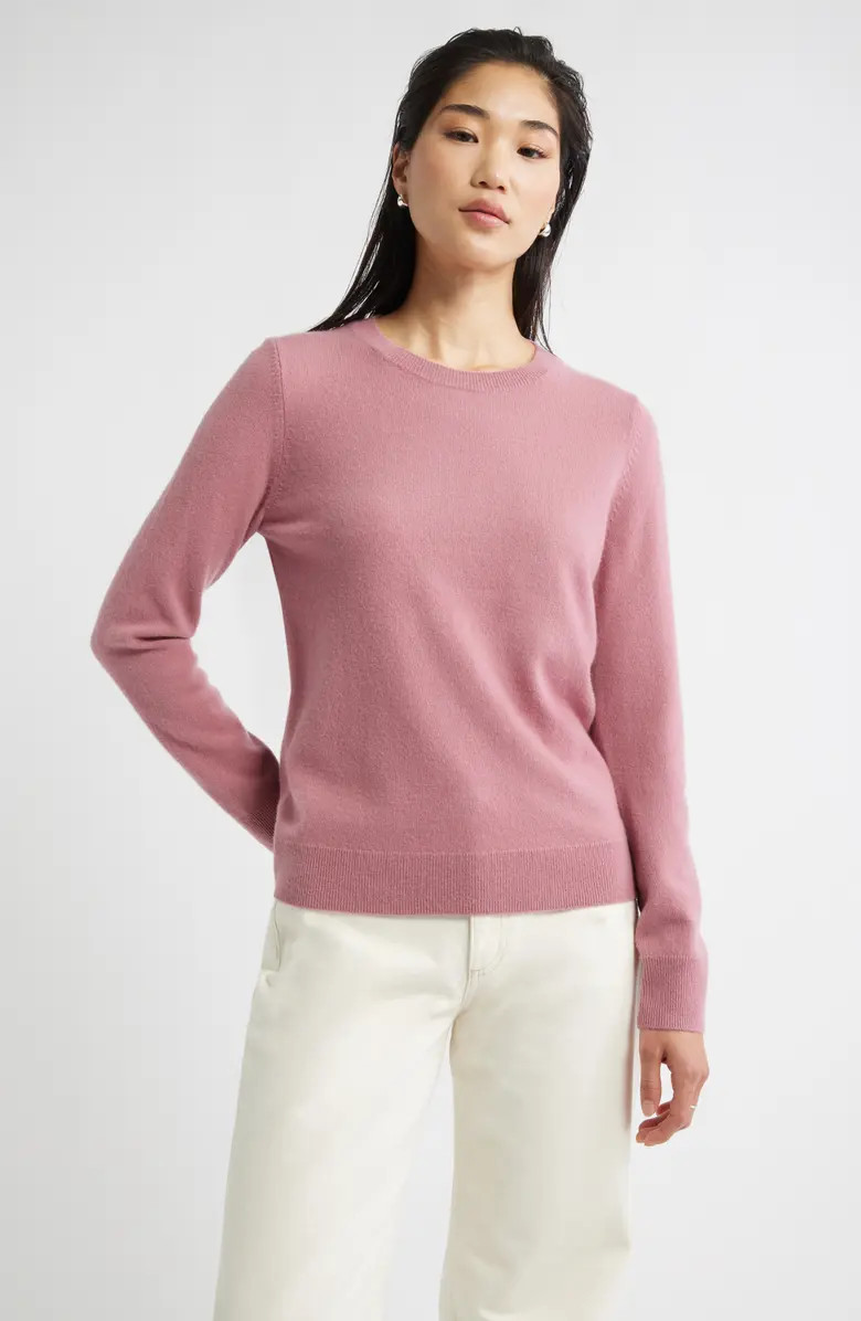 Nordstrom Crewneck Cashmere Sweater | Nordstrom | Nordstrom