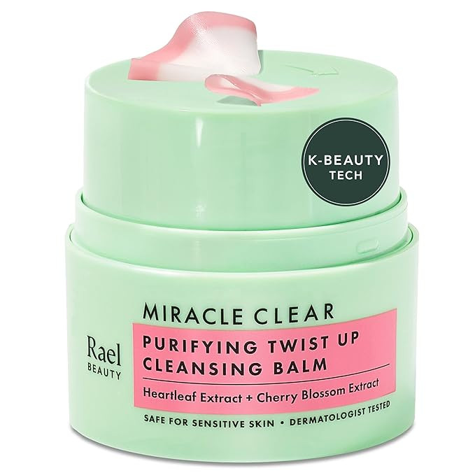 Rael Miracle Clear Cleansing Balm – Makeup Remover, Twist-Up Face Cleanser, Double Cleanse, Non... | Amazon (US)