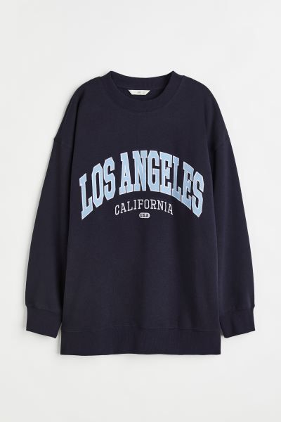 Printed Sweatshirt | H&M (US + CA)