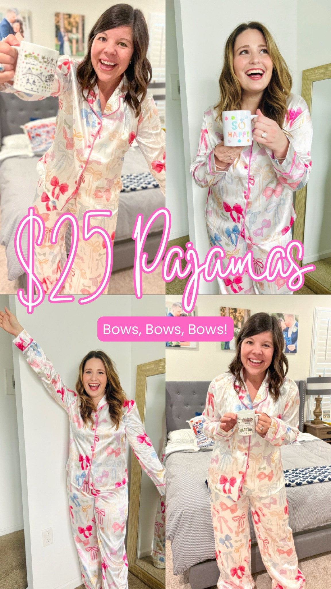 Size large in PJs. I always size up in pajamas from Amazon.

#LTKFindsUnder50 #LTKSeasonal #LTKGiftGuide