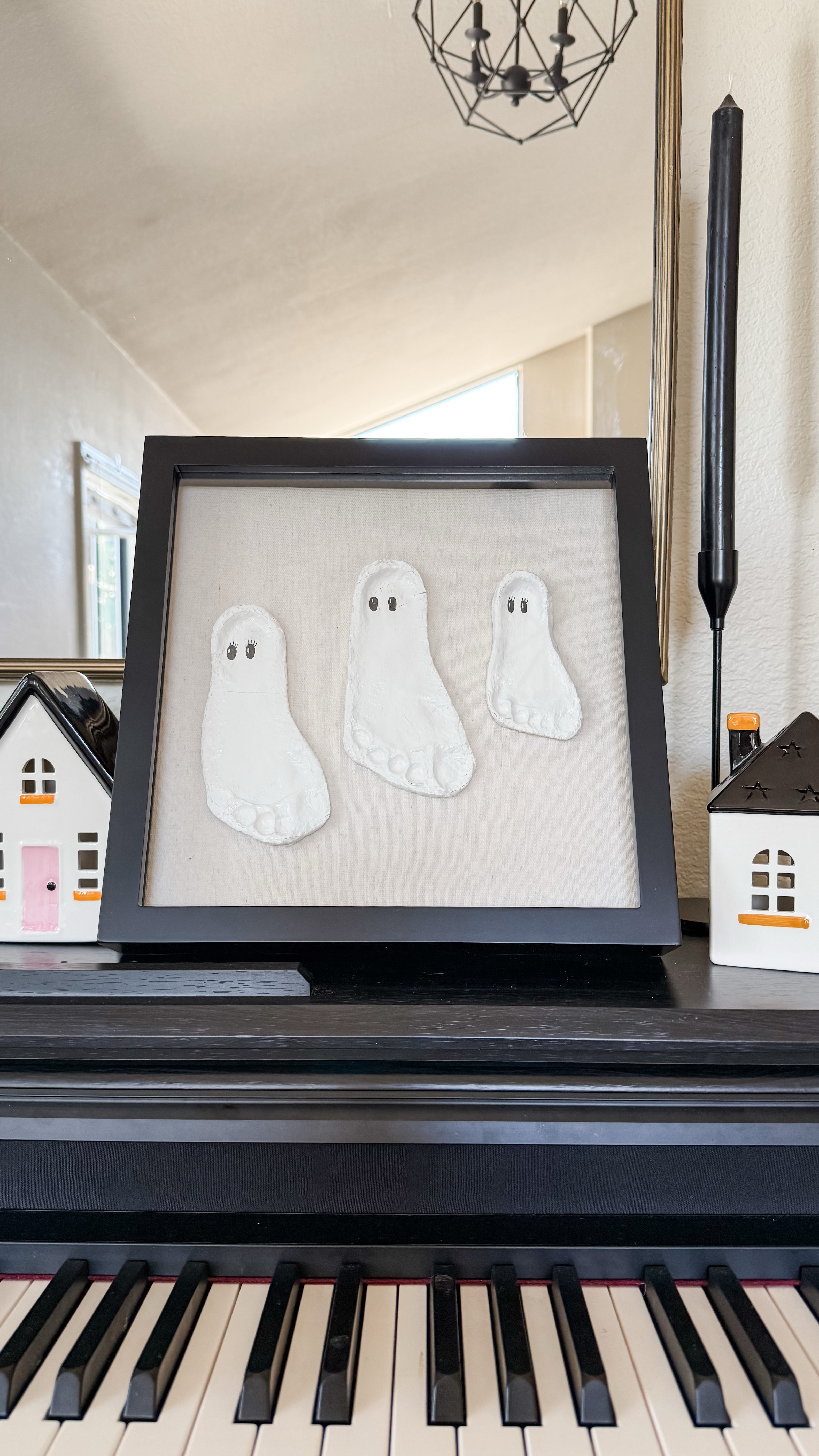 Ghost Feet Halloween Craft 👻🫶🏽