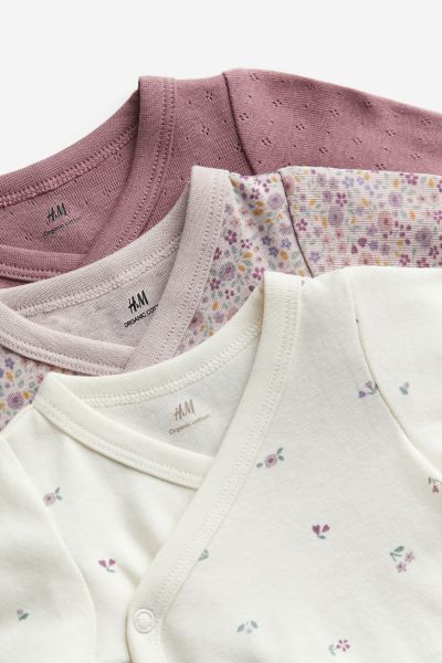 3-pack Wrapover Bodysuits | H&M (US + CA)