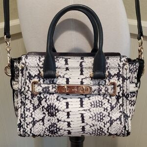 Coach Swagger 20 Snake Embossed Bag | Poshmark