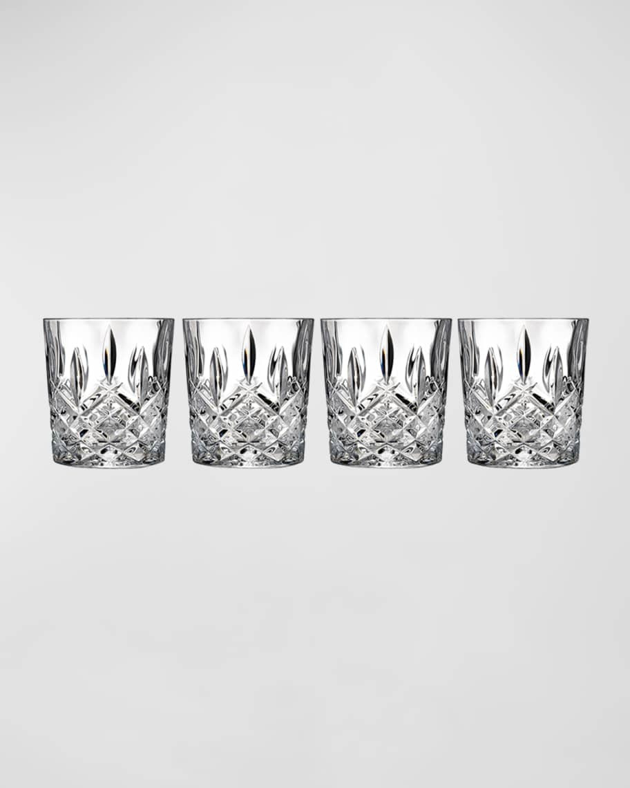 Marquis By Waterford Markham Double Old-Fashioned Glasses, Set of 4 | Neiman Marcus