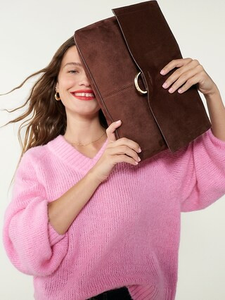 Romantic Oversized Clutch | Old Navy (US)
