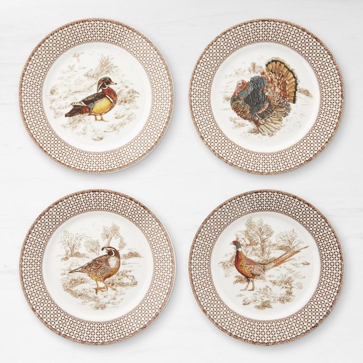 Plymouth Gate Salad Plates, Set of 4, Mixed | Williams-Sonoma