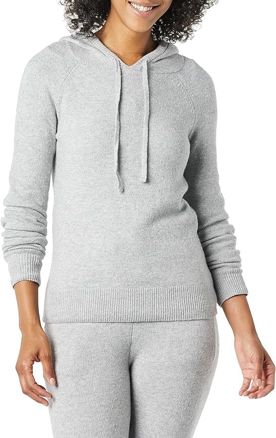 Amazon Essentials Women's Soft Touch Hooded Pullover Sweater | Amazon (US)