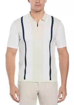 Perry Ellis® Men's Tech Multi Stripe Polo Shirt | Belk