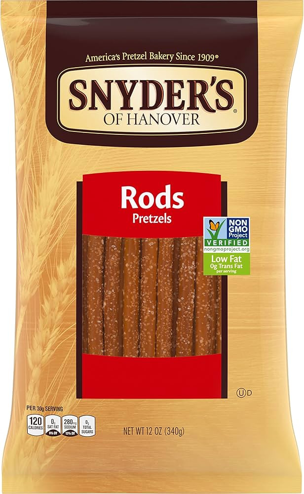 Snyder's of Hanover Rod Pretzels - 12 oz by Snyder's of Hanover | Amazon (CA)
