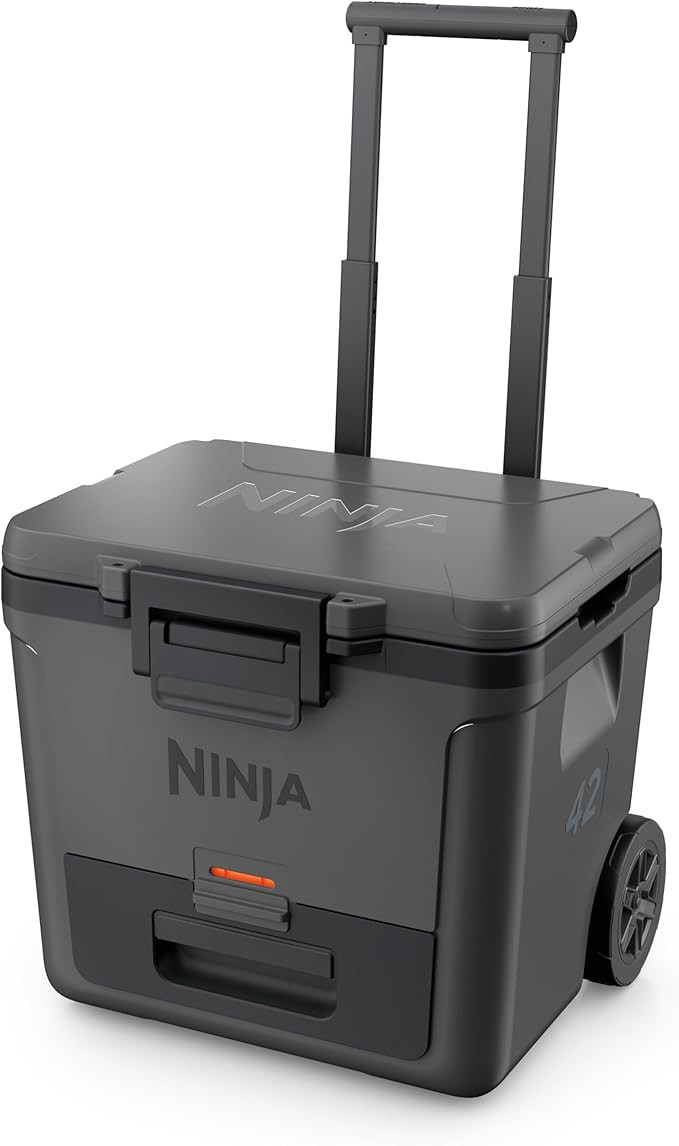 Ninja FrostVault 42qt Wheeled Cooler with Cold Dry Zone | Integrated Fridge-Temp Dry Storage Draw... | Amazon (US)