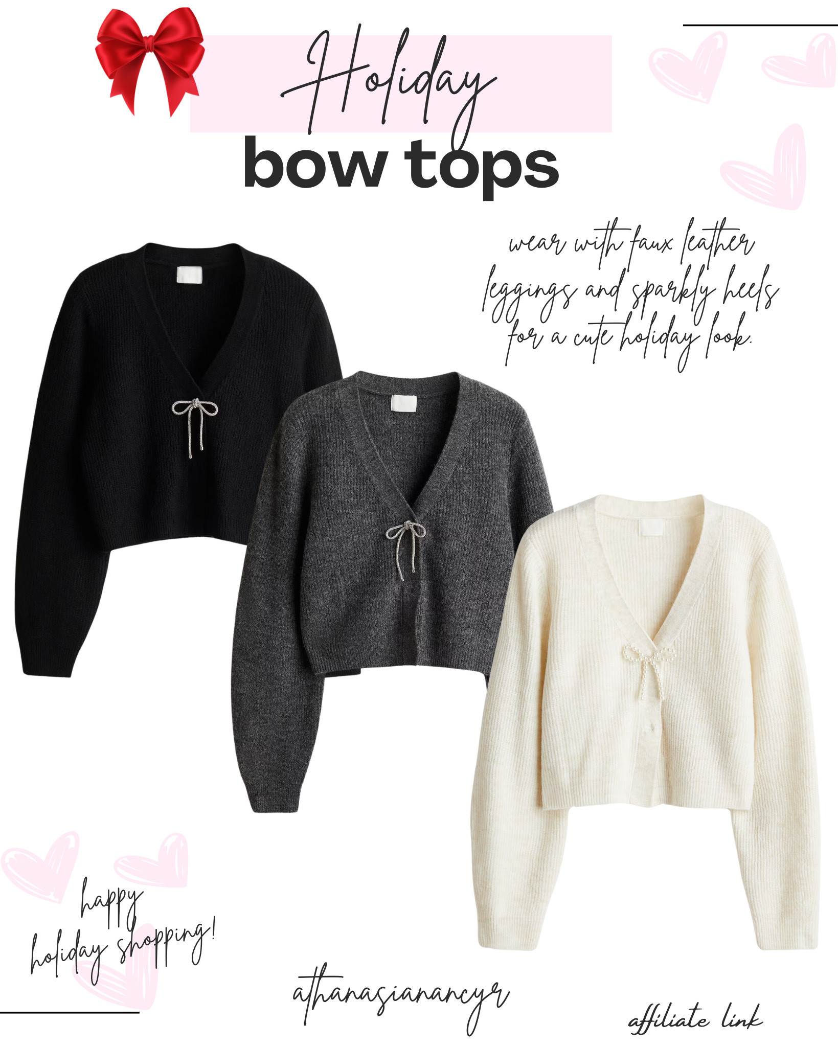Holiday bow tops


#LTKHoliday #LTKFindsUnder50 #LTKStyleTip